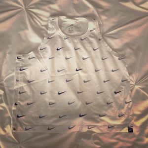 Nike racerback crop top. Size M